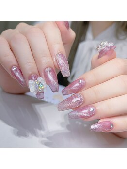 クイーンズビューティーサロン 新宿本店(Queen's beauty salon)/ チップ長さ出し10本+定額コース