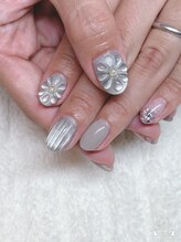 ネイルズ イルク(Nails Irk)/ぷくぷくフラワー