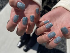 キラキララメワンカラー