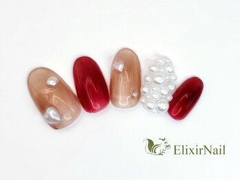 エリクサーネイル 西武新宿(Elixir Nail)/定額b カジュアル/クーポン使用