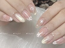 トゥデイネイル(Today.Nail)/リボンネイルデザイン