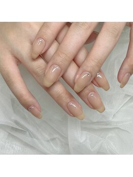 エミーネイル(Amie NAIL)の写真/指先から自信を◎大人女性のお悩みを解決☆肌馴染みカラーで手元まで上品に！