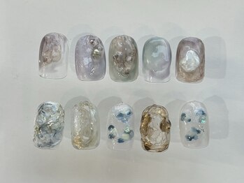 サトリネイルルーム 京橋店(Satoril nail room)/アンニュイ/Nemoｐhila