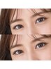 【平日限定】LEDフラットラッシュ80本+美眉スタイリング 12100→11000