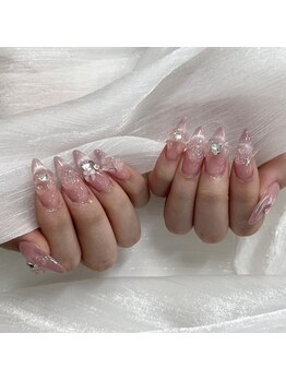 プリエ(Prie)の写真/初めての方にもおすすめ！持ちがいいネイルサロンでフォルムが綺麗に整う感動体験を☆