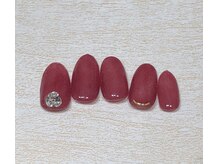 クリスタルネイル パークプレイス店/ファーネイル×Ｖカット