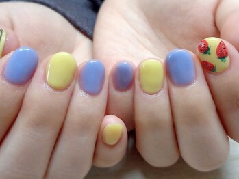 アミュリー ネイル アトリエ(Amury nail atelier)/旬のイチゴネイル♪