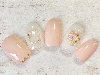 コーラルワン(CORAL ONE)/ドライフラワーネイル