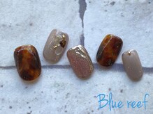 ネイルアンドまつげエクステ ブルーリーフ 四谷三丁目店(Blue Reef)/べっ甲ネイル