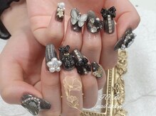 ネイルサロン トゥービー 御徒町上野(To Be)/パーツ付け放題コース8990円