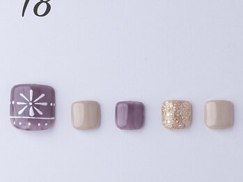 はあとねいる 高松瓦町店/フット定番デザイン018◆4,400円