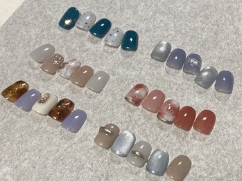 クイール(quill)の写真/【初回オフ無料★定額デザイン¥6000~】シンプル系~季節に合わせたトレンドデザインまで豊富にご用意♪