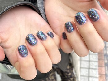 シェリ バイ リッシュ(Cheri by RICHE)/ネイビーラメワンカラー 