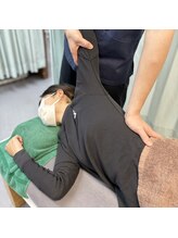 あさひ接骨院 鍼灸院/ワキのストレッチ！