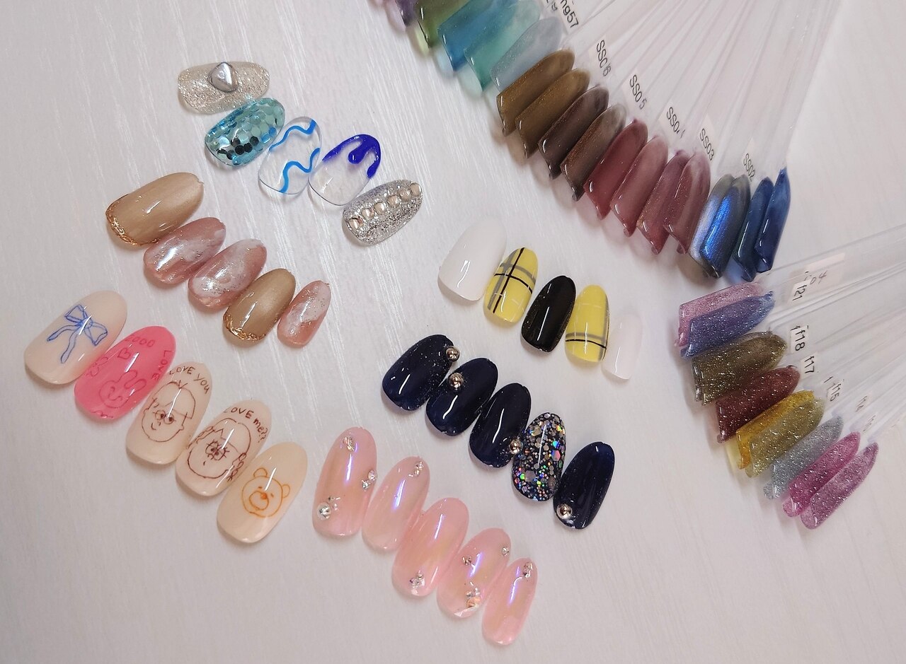 サンプルから選べるアートコース♪ \4.950〜\8.800