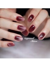 たゆ ネイル(たゆnail)/ボルドーマグネットネイル