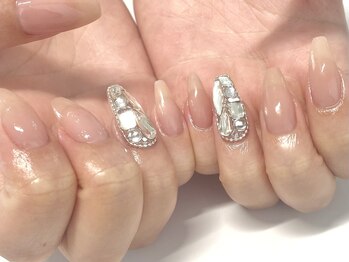 ワンカラー+敷き詰め