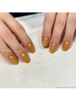 ミラー　オーロラ　マスタード