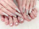 ネイル＆アイの同時施術OK♪