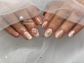 ウェディングネイル