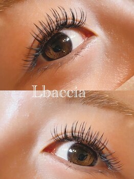 エルバッチャ 伊勢崎 室町店(Lbaccia)の写真/【フラットラッシュ】軽く柔らかな付け心地♪ナチュラルから華やかまで、お好みの濃さに調整◎