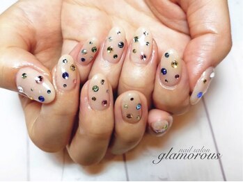 ネイルグラマラス 西新井店/《パラジェル》持ち込みネイル