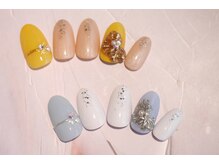 ネイルサロン ブリオン(Nail Salon Bullion)/メタルフラワーネイル