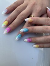 レア(Le’a)/ロング夏ネイル♪