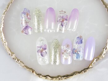 アウラ ネイル ファクトリー(aura nail factory)の写真/【赤羽駅2分】パラジェル導入◎大人可愛いネイル多数☆丁寧な施術と高技術にリピーター続出☆