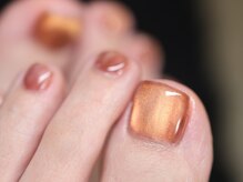 クロ(KURO)/夕焼けマグネットネイル