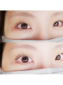 ヘアセットアンドアイラッシュ エル(Hairset & eyelash L)/パリジェンヌラッシュリフト