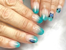 バーガンディ(BURGUNDY)/グラデーション