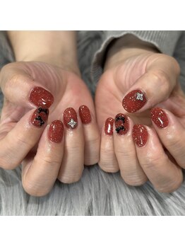 アース 新瑞橋店(HAIR & MAKE EARTH)/赤フラッシュ×パーツ