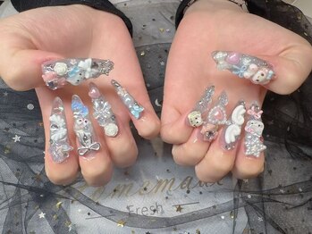 リタ(Rita)の写真/カラーパーツが豊富です◎お好きなカラーからお選びして、あなたの個性が輝くネイル時間を楽しんで★