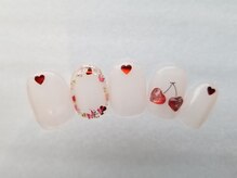 ネイルフロンティア 吉祥寺(NAIL FRONTIER)/ハートさくらんぼ5480円～