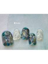 ネイルサロン トゥデイ 心斎橋店(Today)/volume art ¥10300→¥6800 