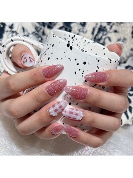 クイーンズビューティーサロン 新宿本店(Queen's beauty salon)/ チップ長さ出し10本+定額コース