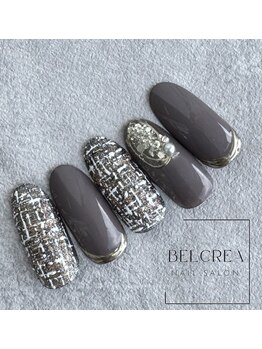 ネイルサロン ベルクレア(Nail salon Belcrea)/ツイードネイル