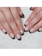 ビューティマーケット アングゥ(BEAUTY MARKET ungu)/ブラック×フレンチ