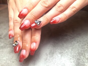 ユコネイル 茨木(Yuko Nail)/フラッシュ/グラデーション