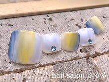 ネイルサロン ふるる 大須店/フットプチプラ#720