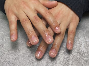 オムネイル 渋谷(HOMME NAIL)/クリアジェル ¥4.400