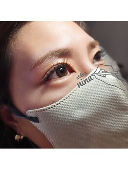 アトリエニーナ(Atelier Nina)/LEDアイラッシュ140本プラン