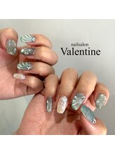 ネイルサロン ヴァレンタイン(nailsalon Valentine)/人気のマーメイドネイル