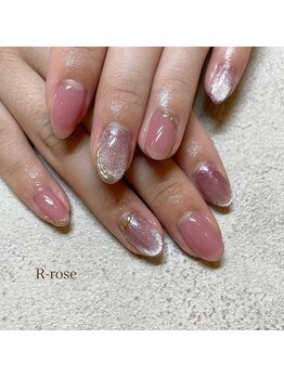アールローズ(R-rose)/マグネットネイル ¥8360