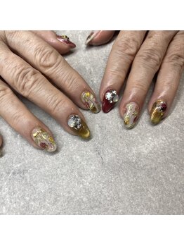 ネイルサロンファストネイルプラス 新宿店(FAST NAIL PLUS)/2025春ネイル【チューリップ】