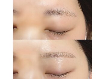 レディエント(Radiant)の写真/【アイブロウスタイリング】《WAX脱毛（間引き込）》で第一印象UP☆垢抜けトレンド眉・眉カラーはお任せ♪