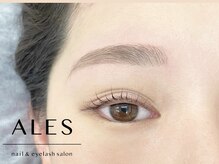 アイラッシュネイルサロン アレス 菊名店(ales)/アイブロウWAX＆まつげパーマ