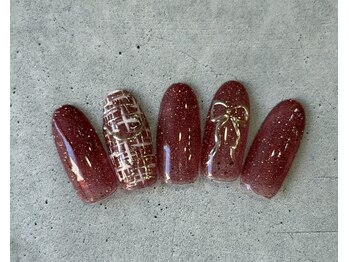 ニアウネイル(niau nail.)/ツイードネイル
