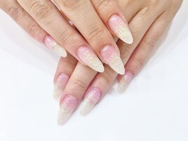 長さ出ジェル★ラメグラデ